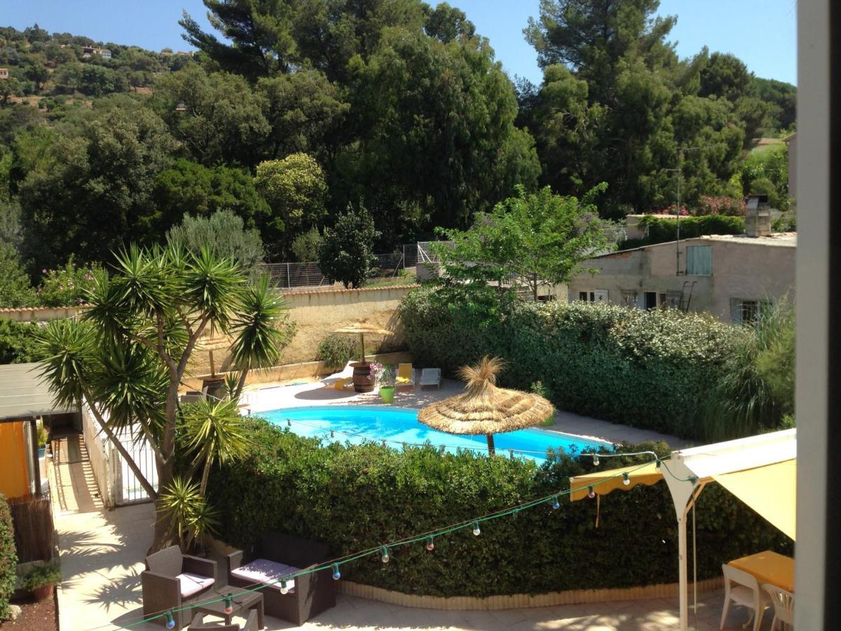 Hotel Les Mimosas Bormes-les-Mimosas Exteriér fotografie